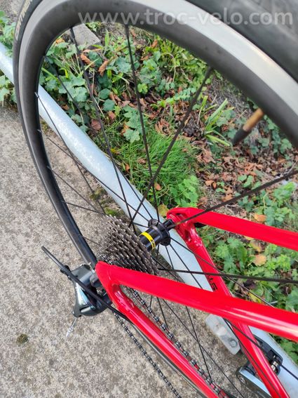 Vélo route lapierre sensium/roues Mavic - 6