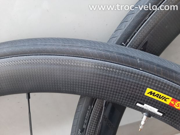 Roues mavic cosmic pro ssc carbone sl 40 - 2