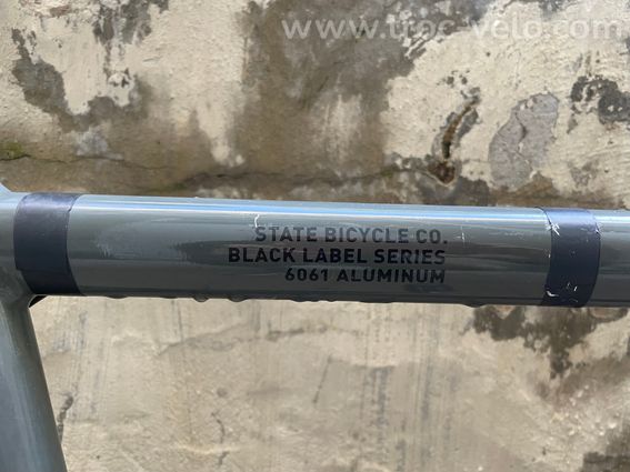 State Bicycle Black Label V2 Army Green – 55 cm - Fixie / Singlespeed - 6