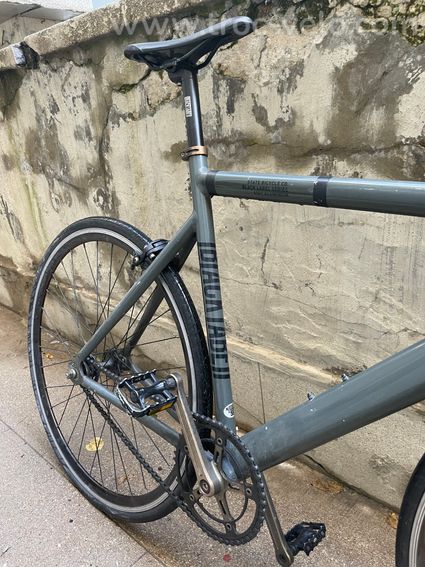State Bicycle Black Label V2 Army Green – 55 cm - Fixie / Singlespeed - 9