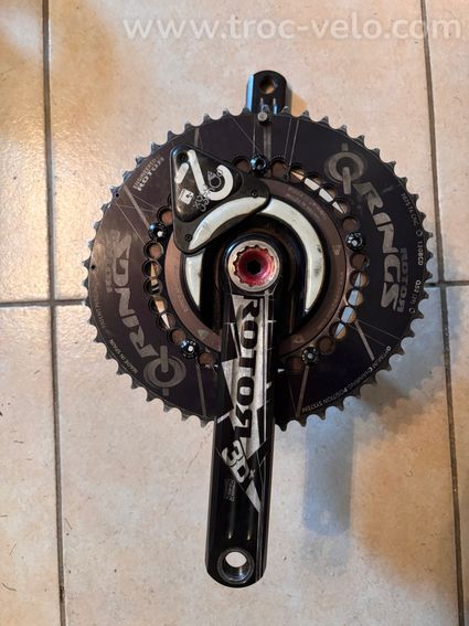 Pédalier Rotor 3D capteur de puissance power 2max 170mm