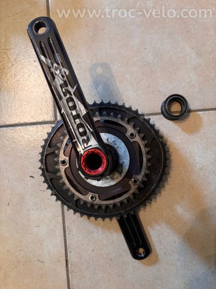 Pédalier Rotor 3D capteur de puissance power 2max 170mm - 2