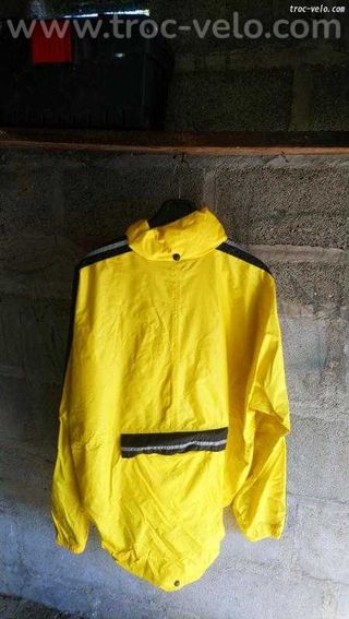Veste de pluie jaune vet linea - 2