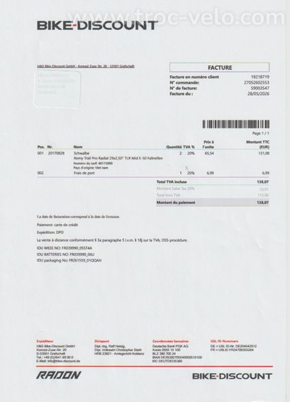 Pneus VTT radial - 2