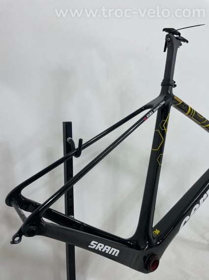 ARRIVAGE EXCEPTIONNEL : kit cadre CERVELO R5 CX team VISMA Lease A bike taille 51 ( XS ) - 4