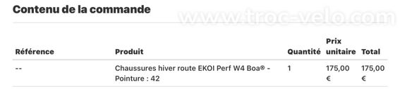 Chaussures hiver route EKOI Perf W4 Boa® - 42 - 6