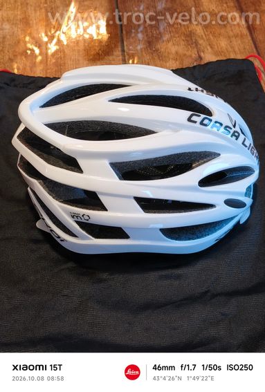 Casque EKOI Corsa light blanc taille L/XL - 2