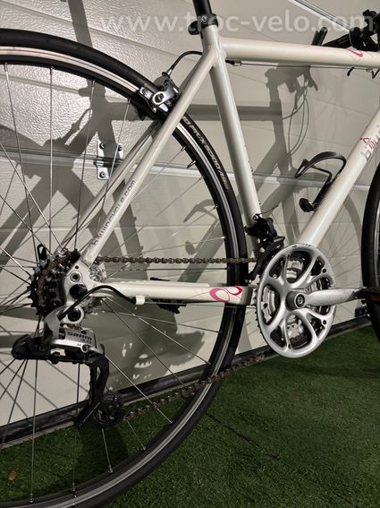 Vélo fitness route cintre plat - 3