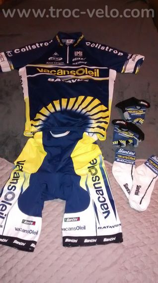 Tenue vélo cycliste vancansoleil très bon état