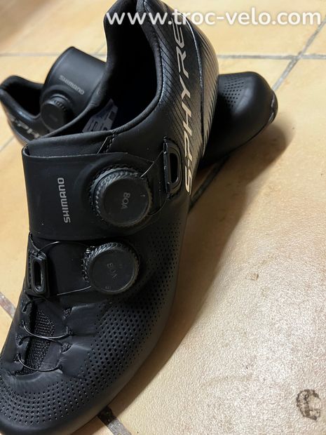 Chaussures Shimano RC9 S-PHYRE noires - 4