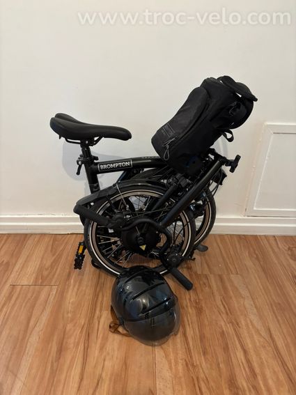 Brompton Electric C-Line M12L – Vélo électrique pliant - 3