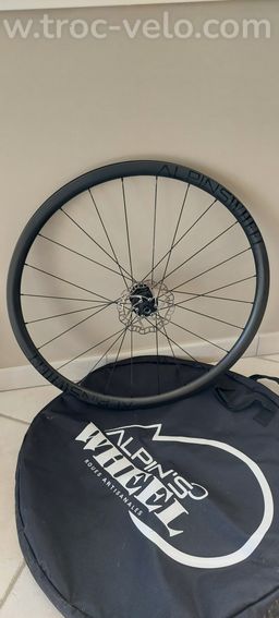 Paire de roues carbone disque Alpins Wheel - profil 30 mm - 2