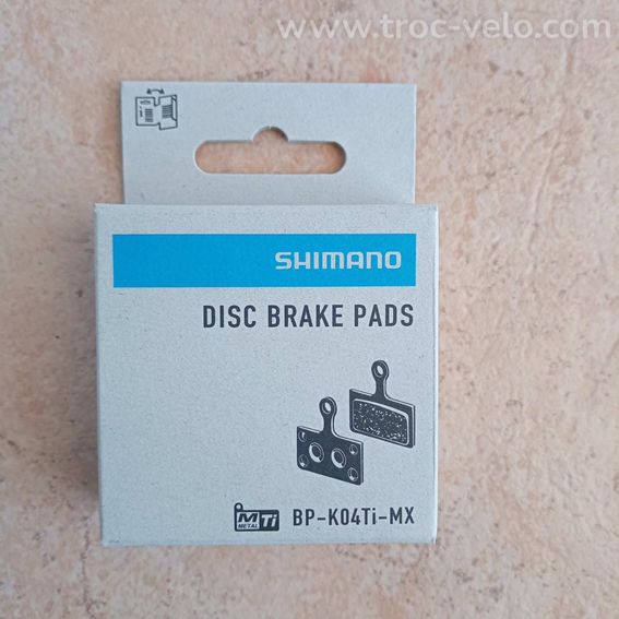 Plaquettes Shimano Metal ou Résine neuves