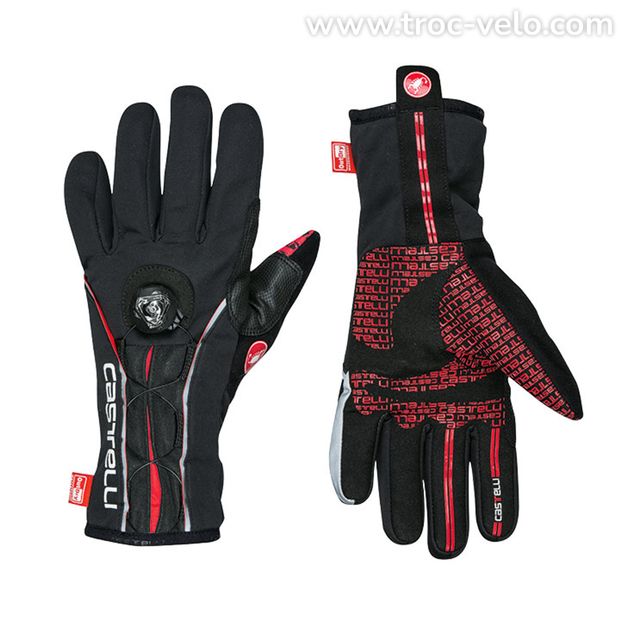 Gants Hiver CASTELLI BOA Rosso Corsa. - 1