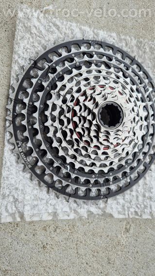 Cassette Sram XX SL T-Type Eagle XS-1299 10-52 Dents 12V Noir