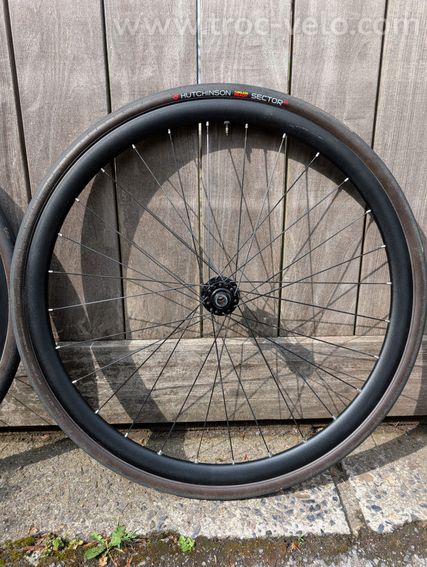 Roues SingleSpeed Disc Dt Swiss RR521/Novatec/Cx Ray - 8