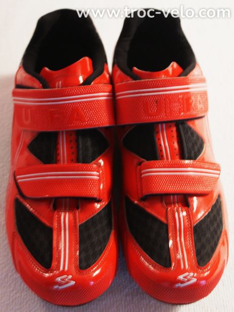 Chaussures vélo SPIUK UHRA-R - rouge/noir - 44 - 2