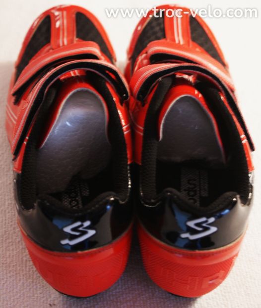 Chaussures vélo SPIUK UHRA-R - rouge/noir - 44 - 3