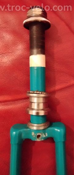  Fourche vélo 650 / 26" pouces bleue vintage en Bé - 2