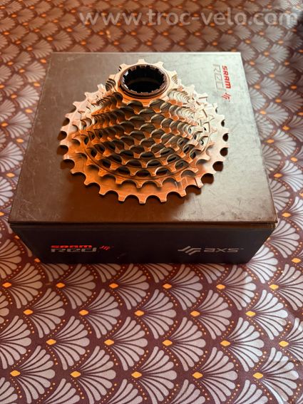 Cassette SRAM Red 10-28 XG-1290 12v argenté - 2