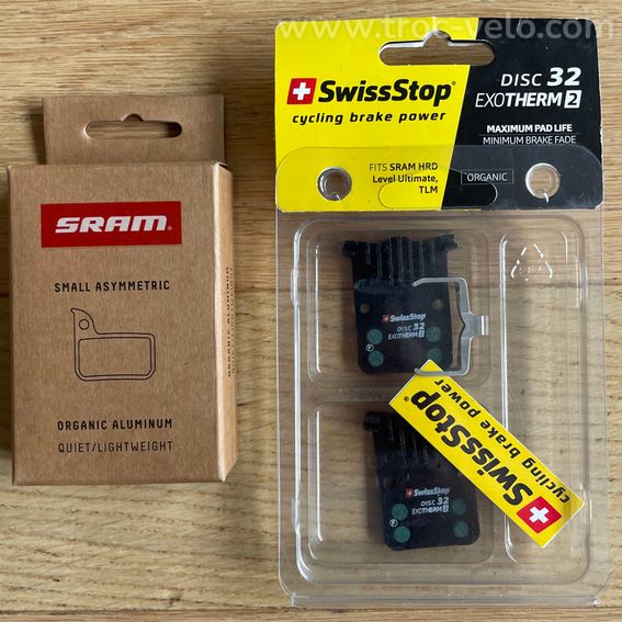 2 paires de plaquettes de frein Sram HRD