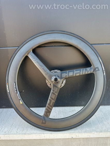 Roues avant 3 bâtons Triathlon / CLM Corima - 2