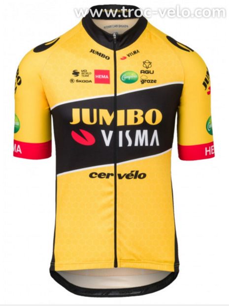 Maillot team Jumbo Visma 2022 taille L - 1