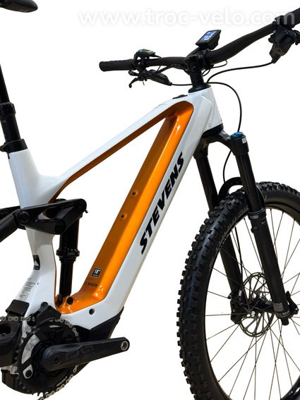 Stevens E-Inception AM 8.7.1 GTF Carbon VTT électrique Sram GX AXS 2023 - 11