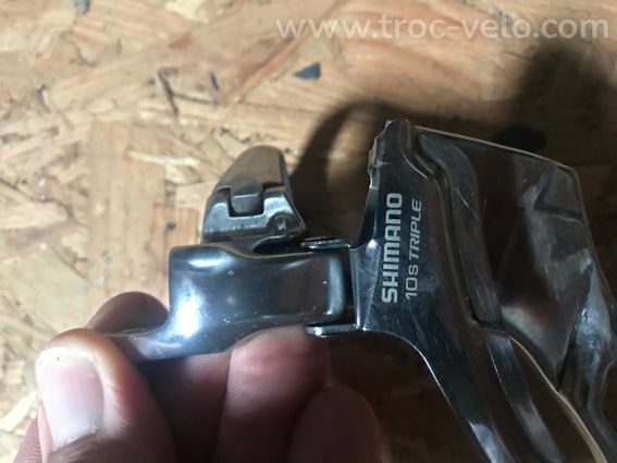Dérailleur avant Shimano 105 triple 10v - 2