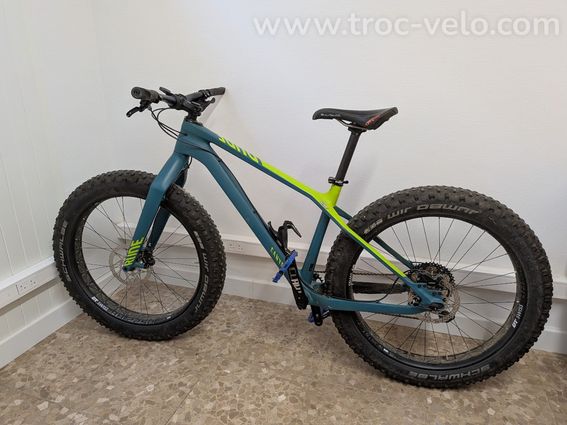 Fat bike canyon Dude CF 8.0 tbe