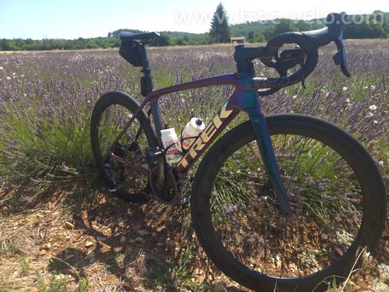 Amateur de bike sport, je vends mon Trek Emonda SLR 7 Améthist Sram force avec capteur de puissance - 2