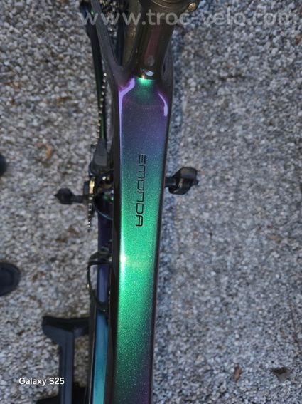Amateur de bike sport, je vends mon Trek Emonda SLR 7 Améthist Sram force avec capteur de puissance - 4