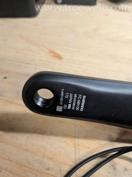 Capteur puissance Sigeyi Aso manivelle XT - 3