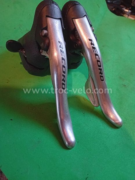 Manettes changement de vitesses campagnolo record 9v ou 10v  - 3