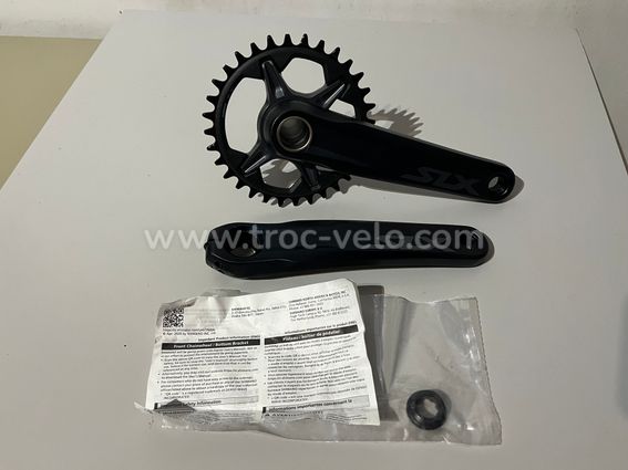 Pédalier Shimano slx m7130 12V 170 32t - SHIMANO - 95150 - Troc Vélo