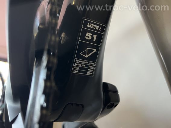 Vélo de course MASSI ARROW 2 taille S 51 Shimano 105 disque TRES BON ETAT - 6