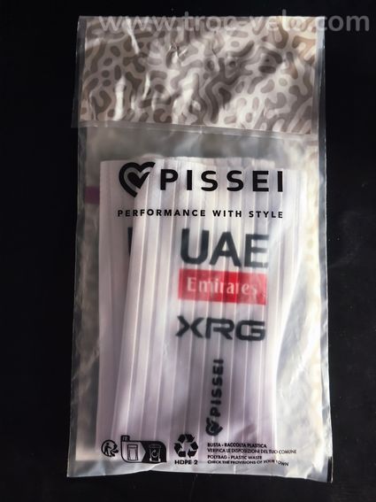Chaussettes UAE Team Emirates 2025 Aero blanc - 2