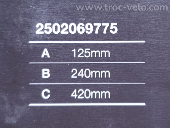 Tige de selle Télescopique XLC 31.6 125mm - 2