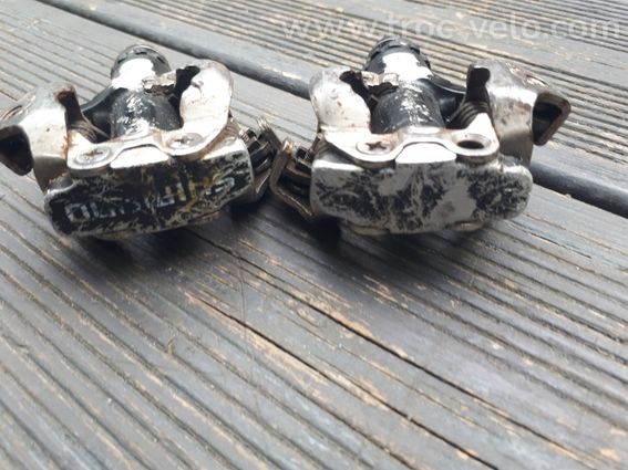Pédales automatiques VTT shimano PD-M520 - 4