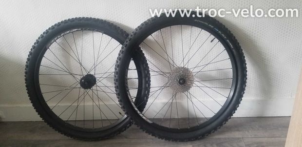 PAIRE DE ROUE VTT MACH 1 SUB ZERO 26 " - 1