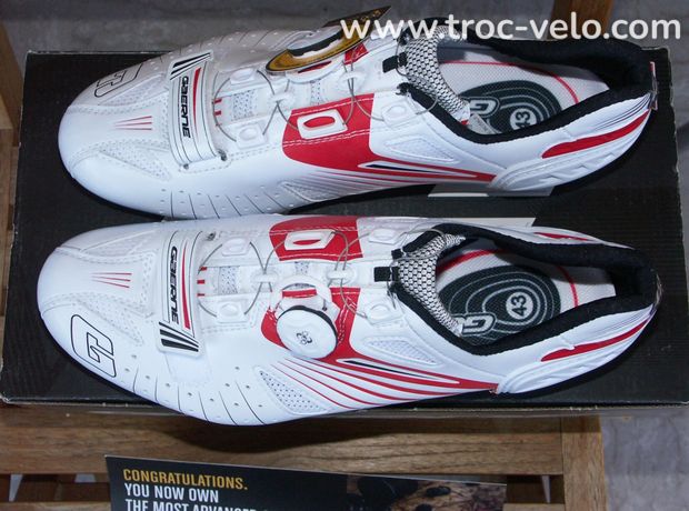 CHAUSSURES GAERNE COMPOSIT G-SPEED CARBON RED 43 NEUVES ! - 5