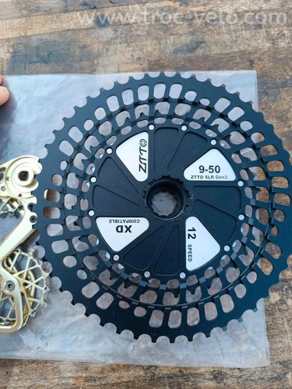 Zitto 9-50 Kassette XD 12fach Garbaruk Schaltarm SRAM Force,Rival - 3