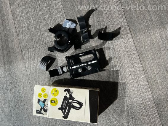 Support smartphone vélo métal Triban - 2
