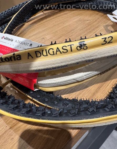 Boyaux dugast Vittoria Rhino tubular 32 Flying doctor 240 tpi coton et kevlar - 4