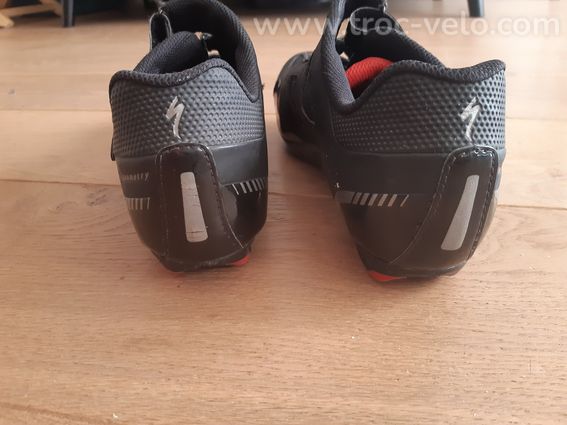 Chaussures Specialized Route Bodygeometrie Sport Noir et rouge - 6