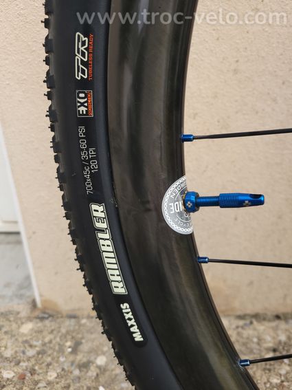Roues Tregoride carbone moyeux Hope - 3