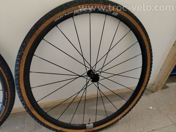 Paire de roues DTSWISS spline C1850 tubless - 3