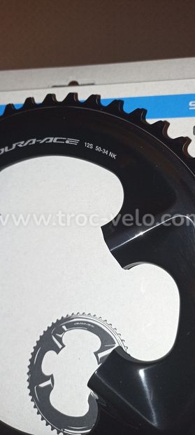 50-34 (2) plateaux shimano dura ace 9200 neufs  - 4