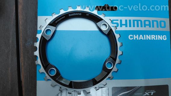 Mono plateau Shimano XT FC-M8000 SM-CRM81 11v 30 dents - 2