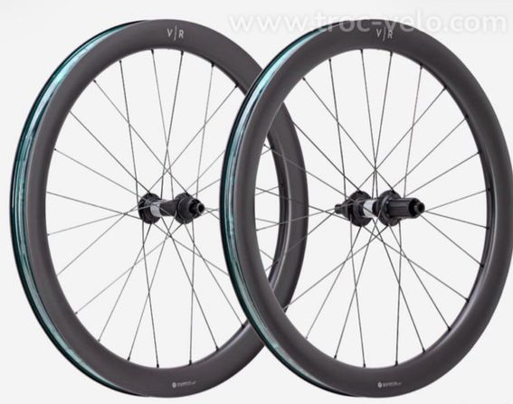 Paire de roues Route et Gravel VR 50 Carbonne - 2